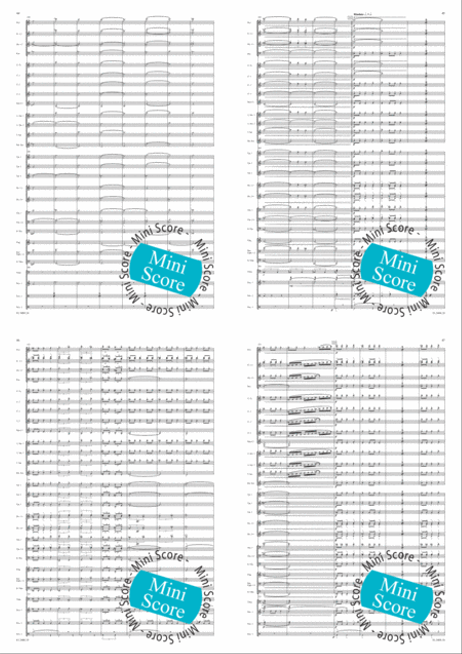 Menu Concert Band scores gallery preview page 14