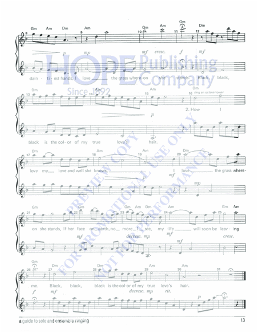 Impossible Ringing Made Possible Handbell Choir scores gallery preview page 15