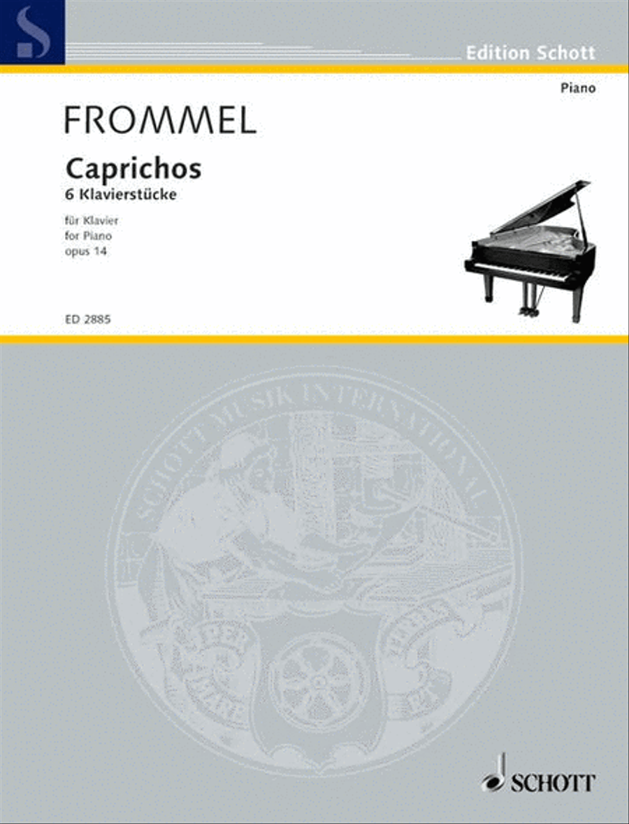 Caprichos Piano Solo scores gallery preview page 1
