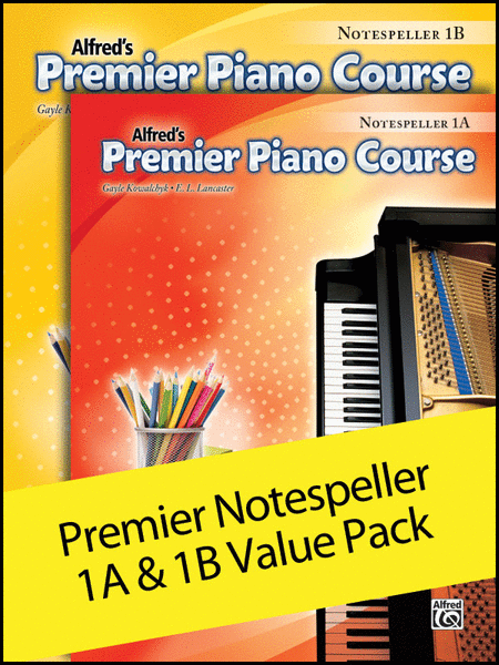 Premier Piano Course, Notespeller 1A & 1B (Value Pack)
