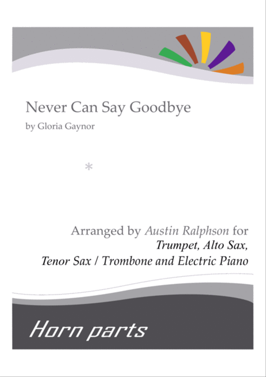 Never Can Say Goodbye Tenor Saxophone scores gallery preview page 1
