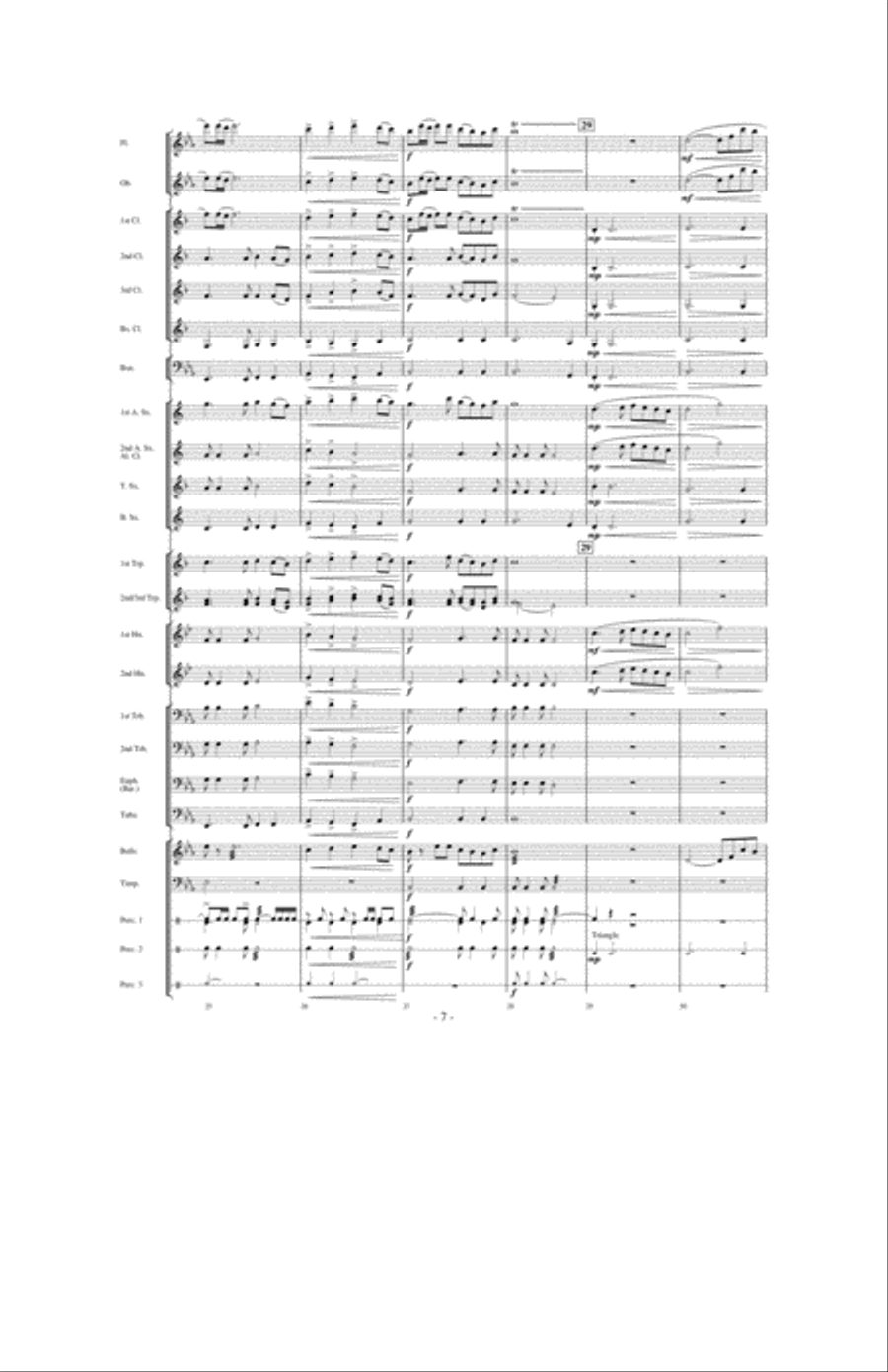 Spirit of the Pioneers Concert Band scores gallery preview page 6