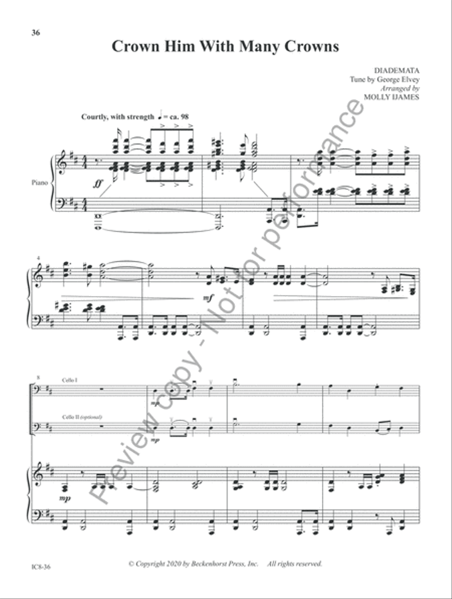 Instrumental Worship Volume 2 - Bass in C Collection / Songbook scores gallery preview page 17