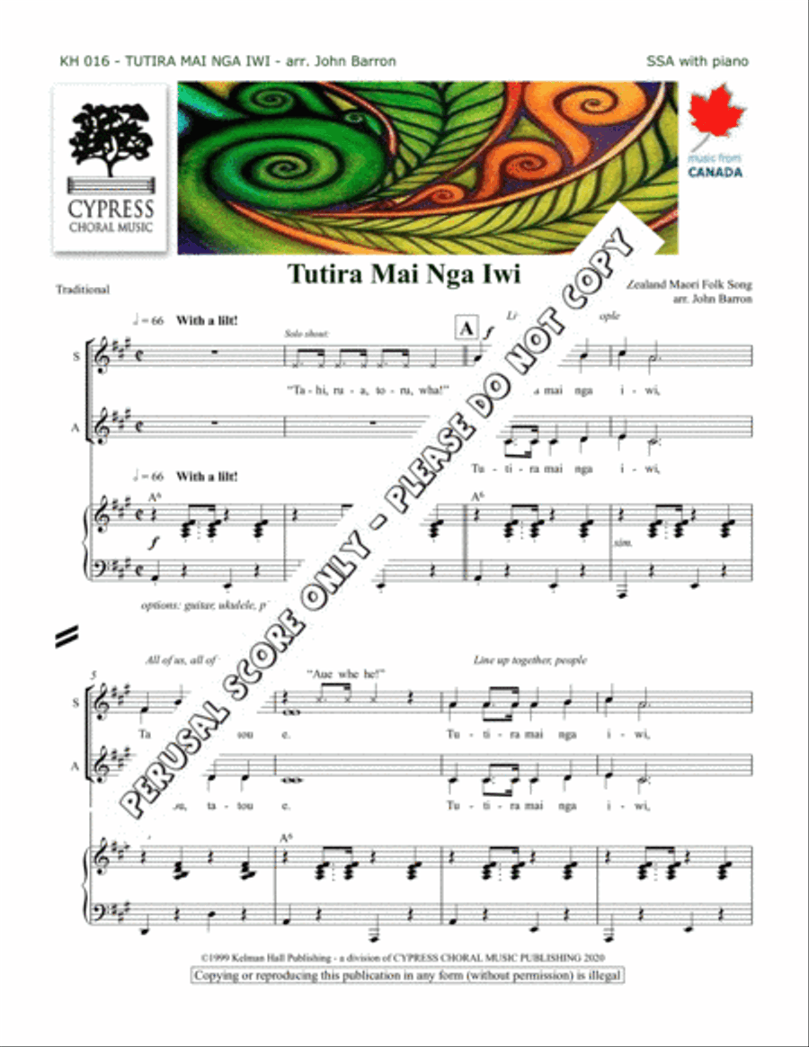Tutira Mai Nga Iwi SSA scores gallery preview page 2