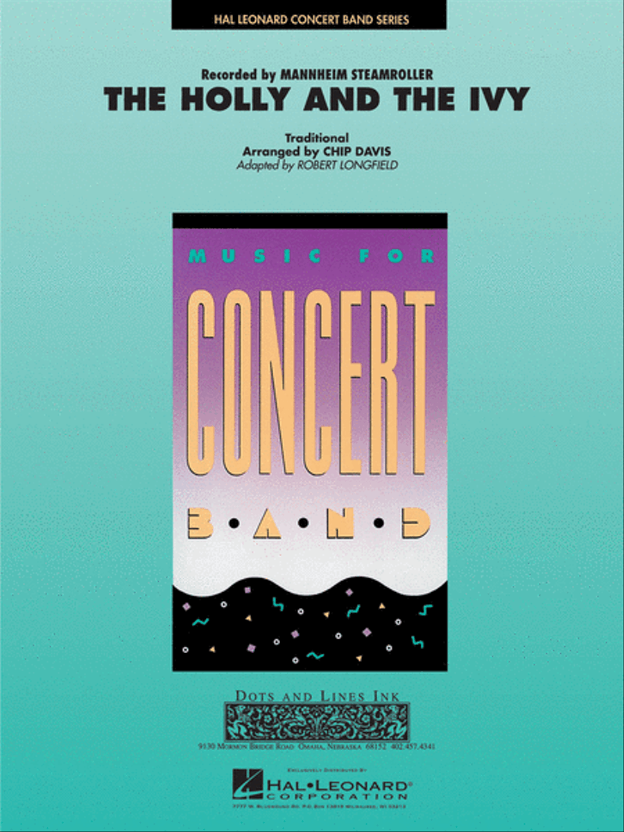 The Holly and the Ivy Concert Band scores gallery preview page 1
