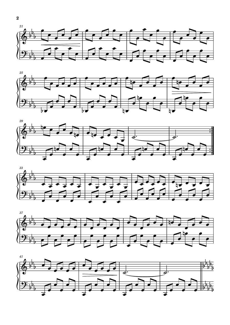 Every Ending Is A New Beginning Piano Solo scores gallery preview page 2