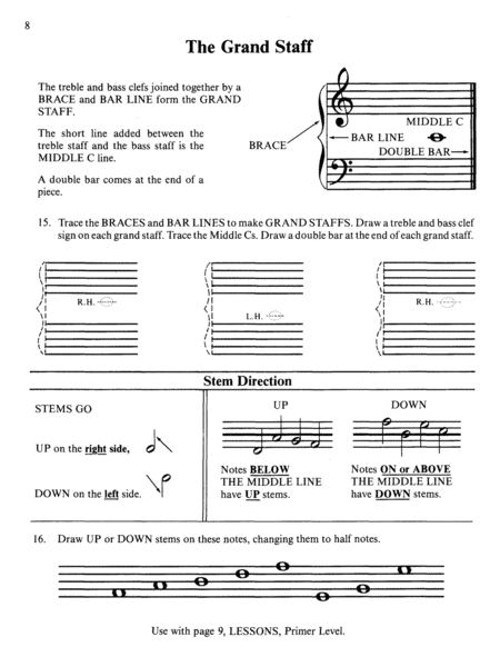 David Carr Glover Method for Piano Theory