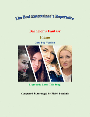 Book cover for "Bachelor's Fantasy" for Piano-Video