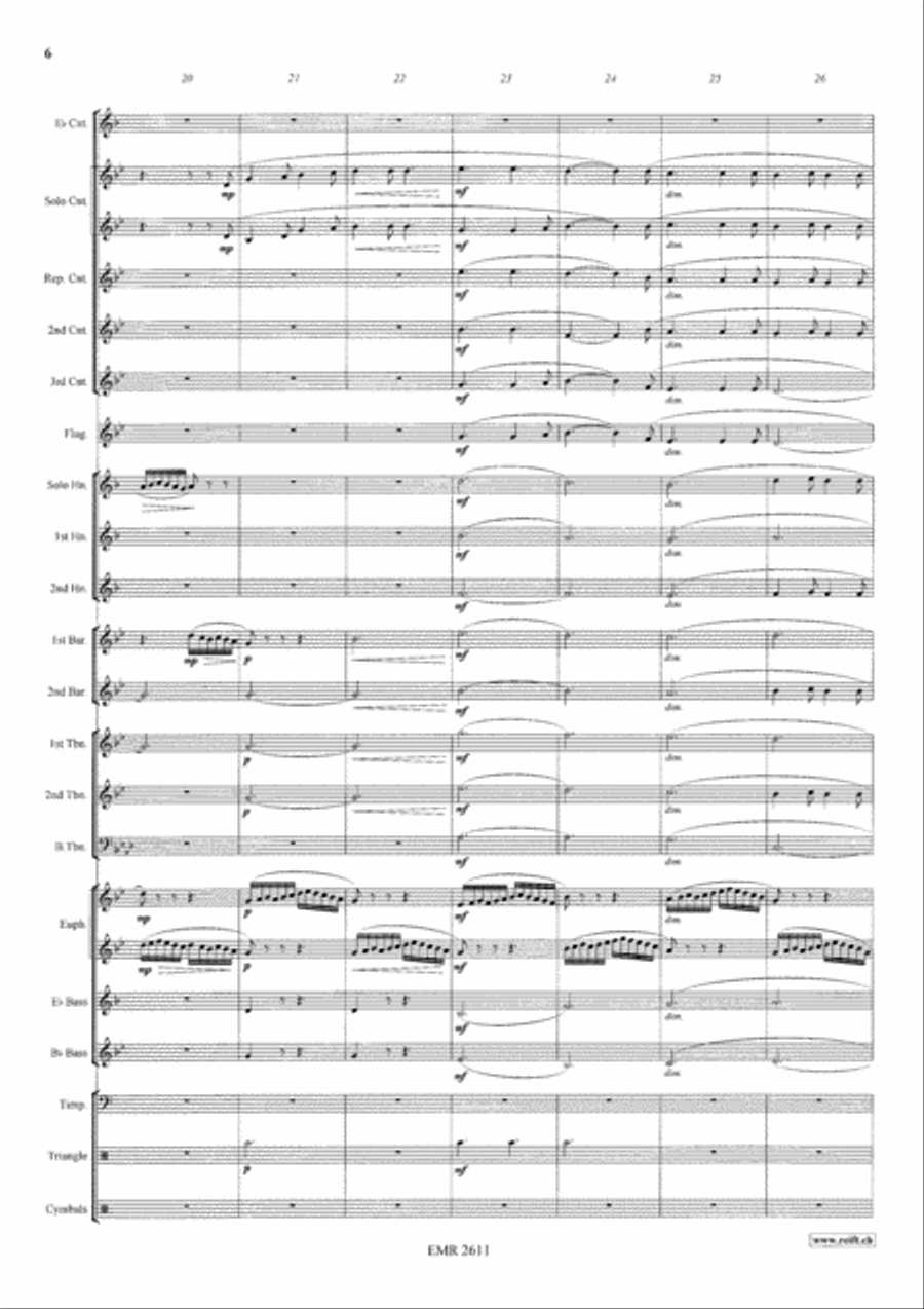 The Moldau Brass Band scores gallery preview page 7