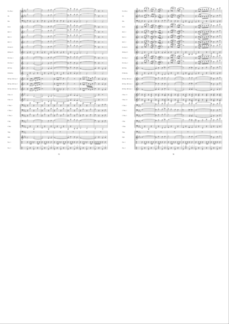 The Longest Day The Longest Day Fanfare Band scores gallery preview page 9