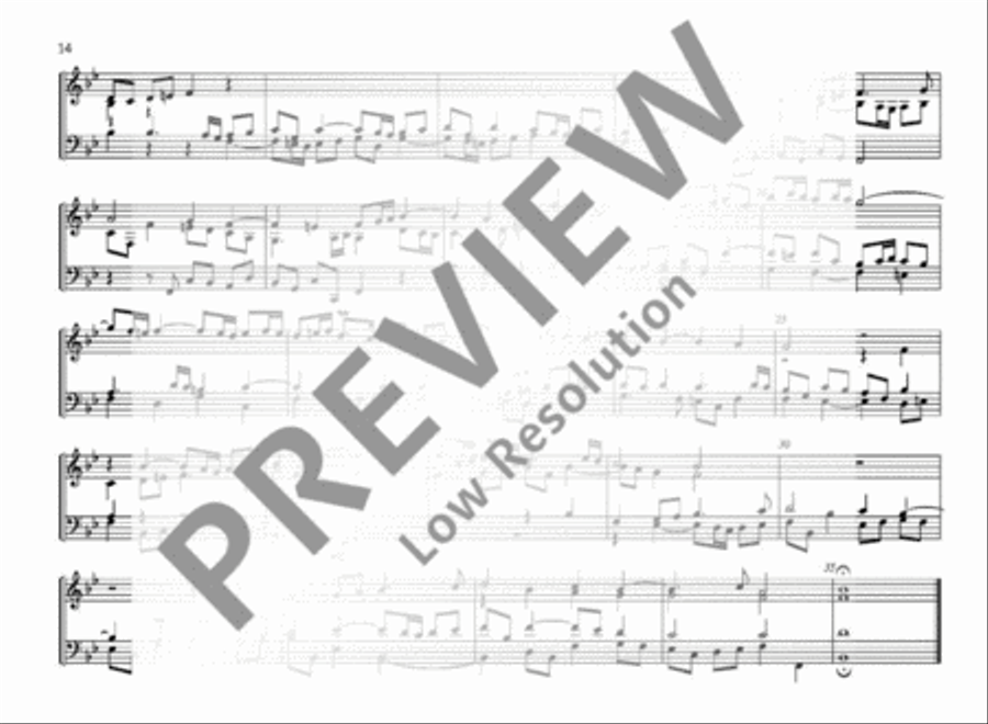Complete Organ Works Organ scores gallery preview page 15