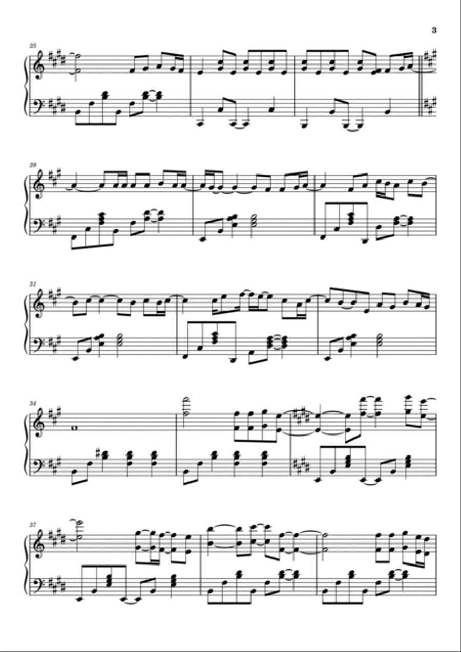 Spending My Time Spending My Time Piano Solo scores gallery preview page 3