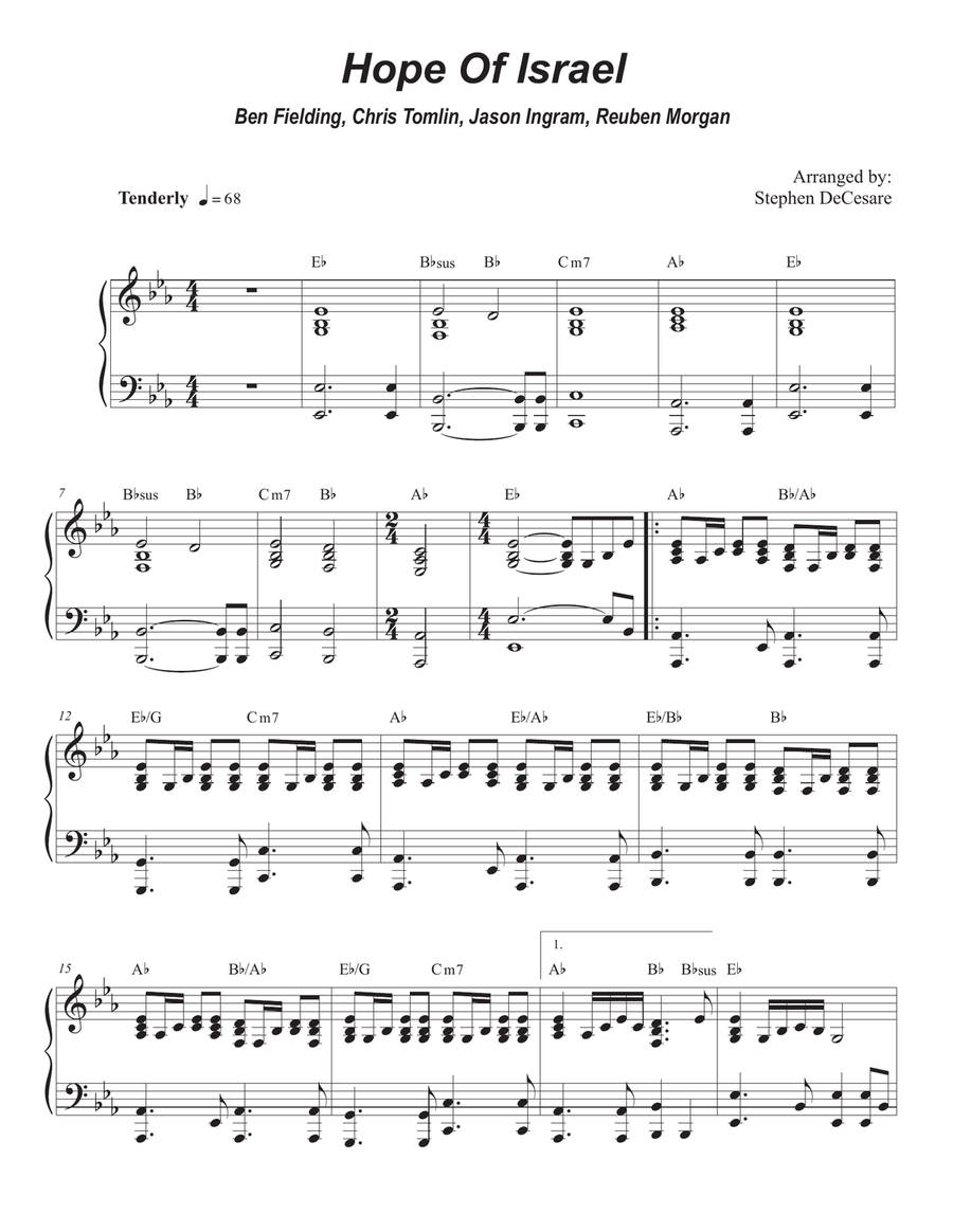 Hope Of Israel Hope Of Israel Brass Duet scores gallery preview page 5