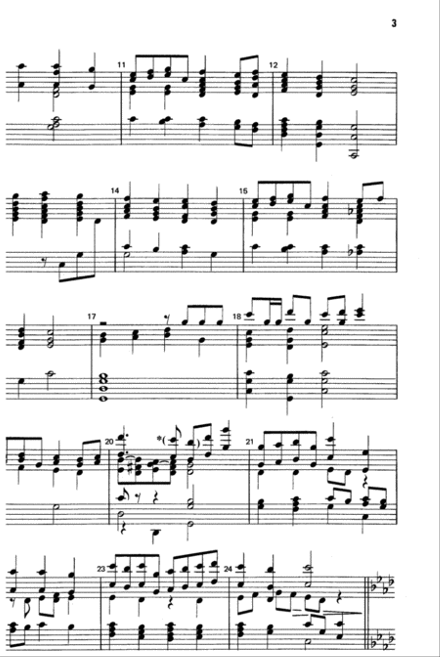 Christ the Lord Is Risen Today 5-Octaves scores gallery preview page 10