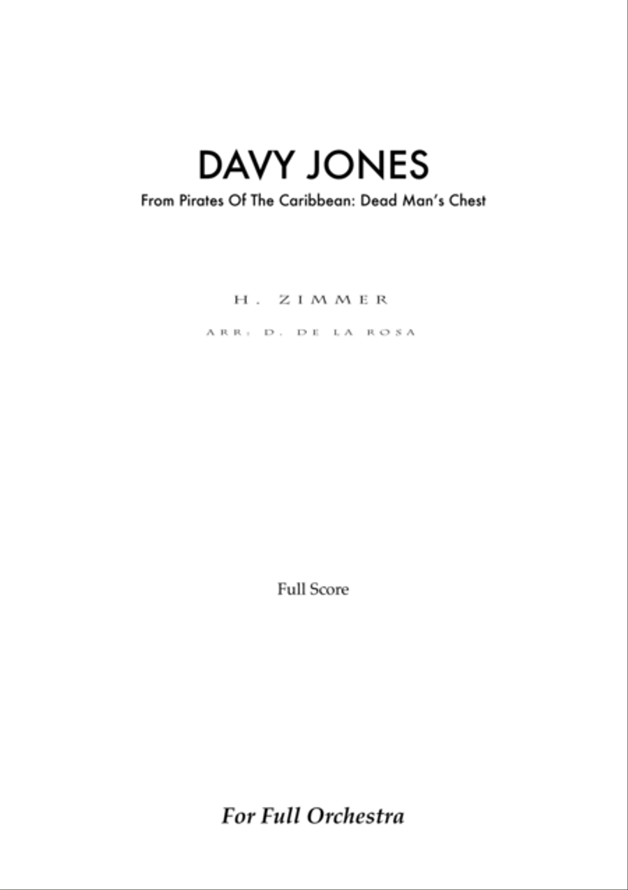 Davy Jones Full Orchestra scores gallery preview page 2