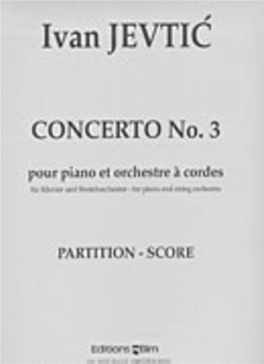 Concerto No 3 String Orchestra scores gallery preview page 1