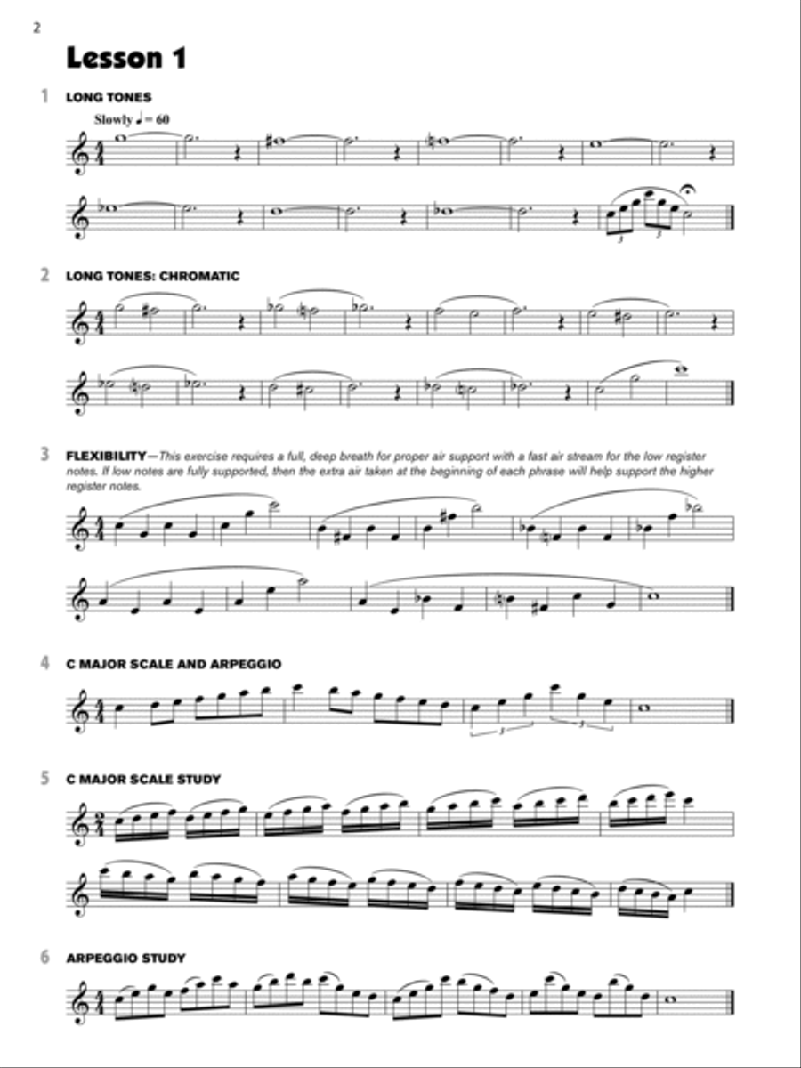 Sound Artistry Intermediate Method for Flute Concert Band Methods scores gallery preview page 3