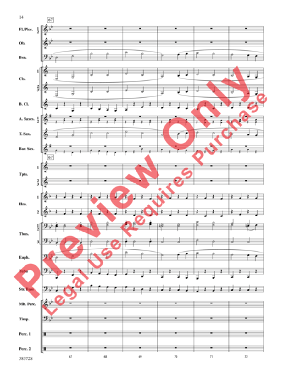 Con Brio Concert Band scores gallery preview page 15