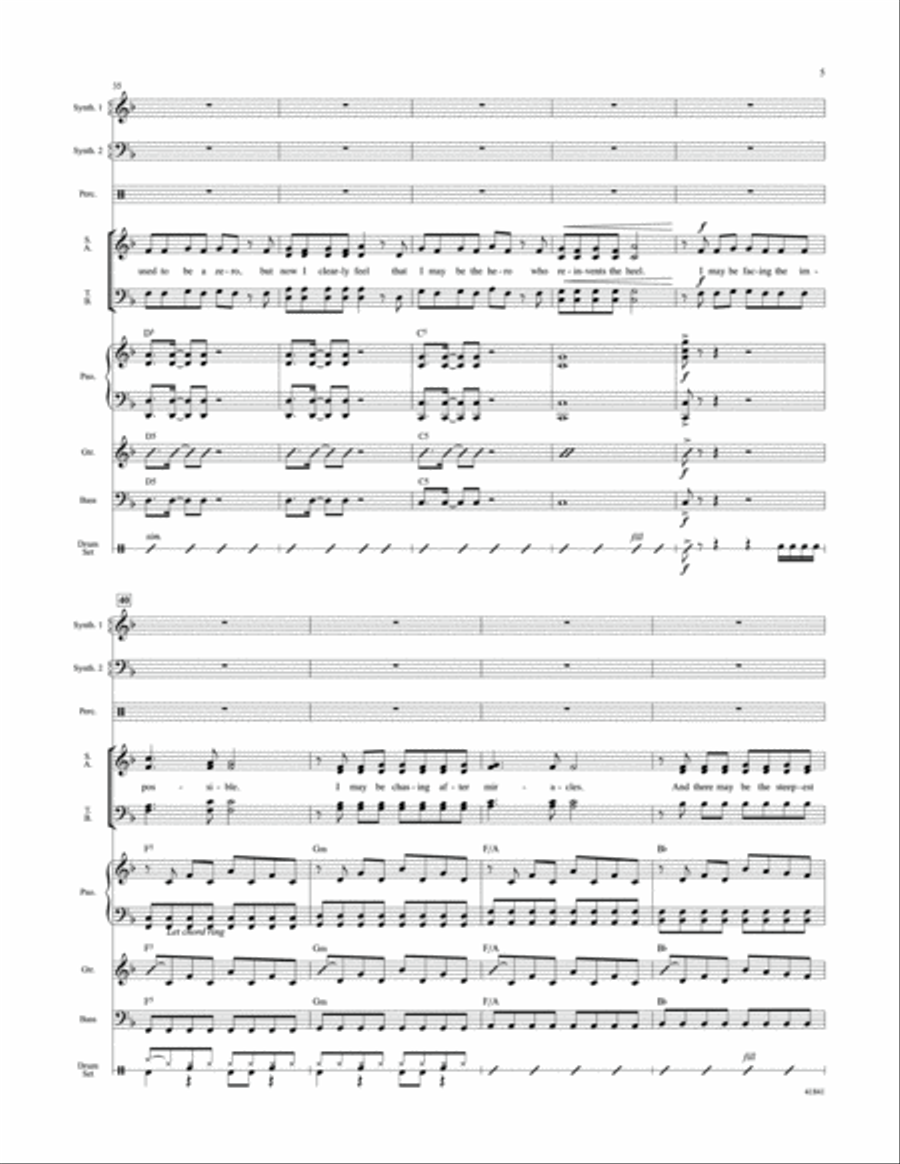 Kinky Boots: Score Score scores gallery preview page 6