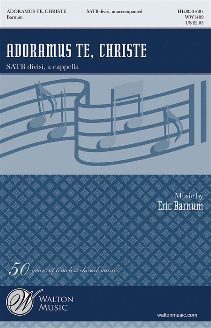 Adoramus Te, Christe Adoramus Te, Christe Divisi scores gallery preview page 1