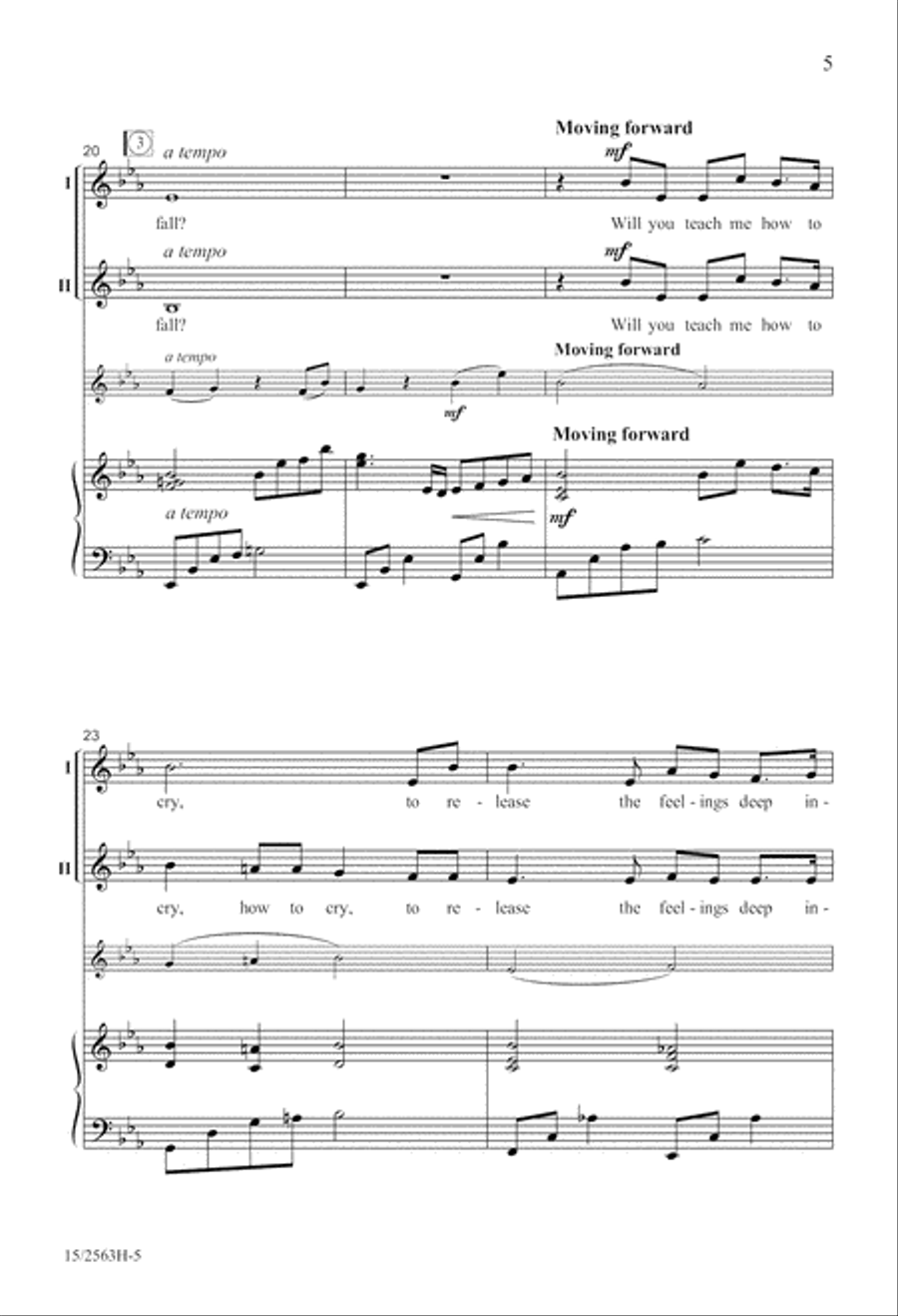 Will You Teach Me? 2-Part scores gallery preview page 6