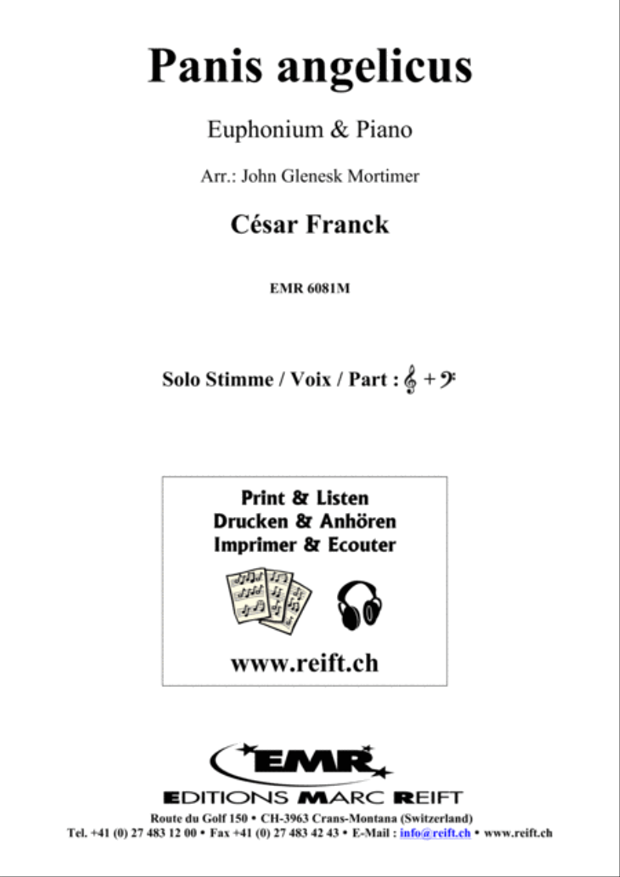 Panis Angelicus Panis Angelicus Euphonium scores gallery preview page 2