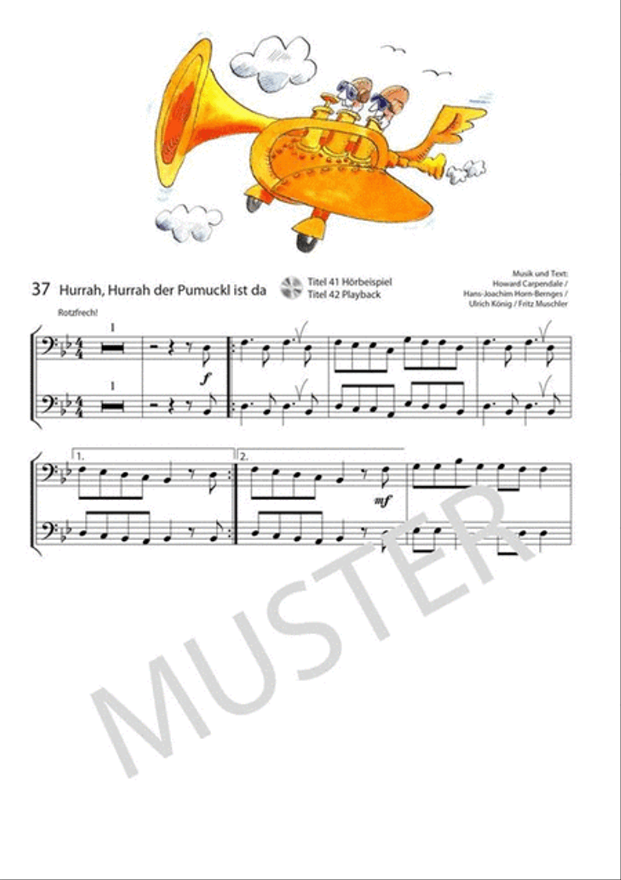 Posaune Fuchs Spielbuch Posaune Fuchs Spielbuch Trombone Solo scores gallery preview page 5