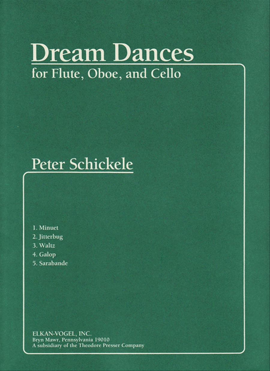 Dream Dances Chamber Music scores gallery preview page 1