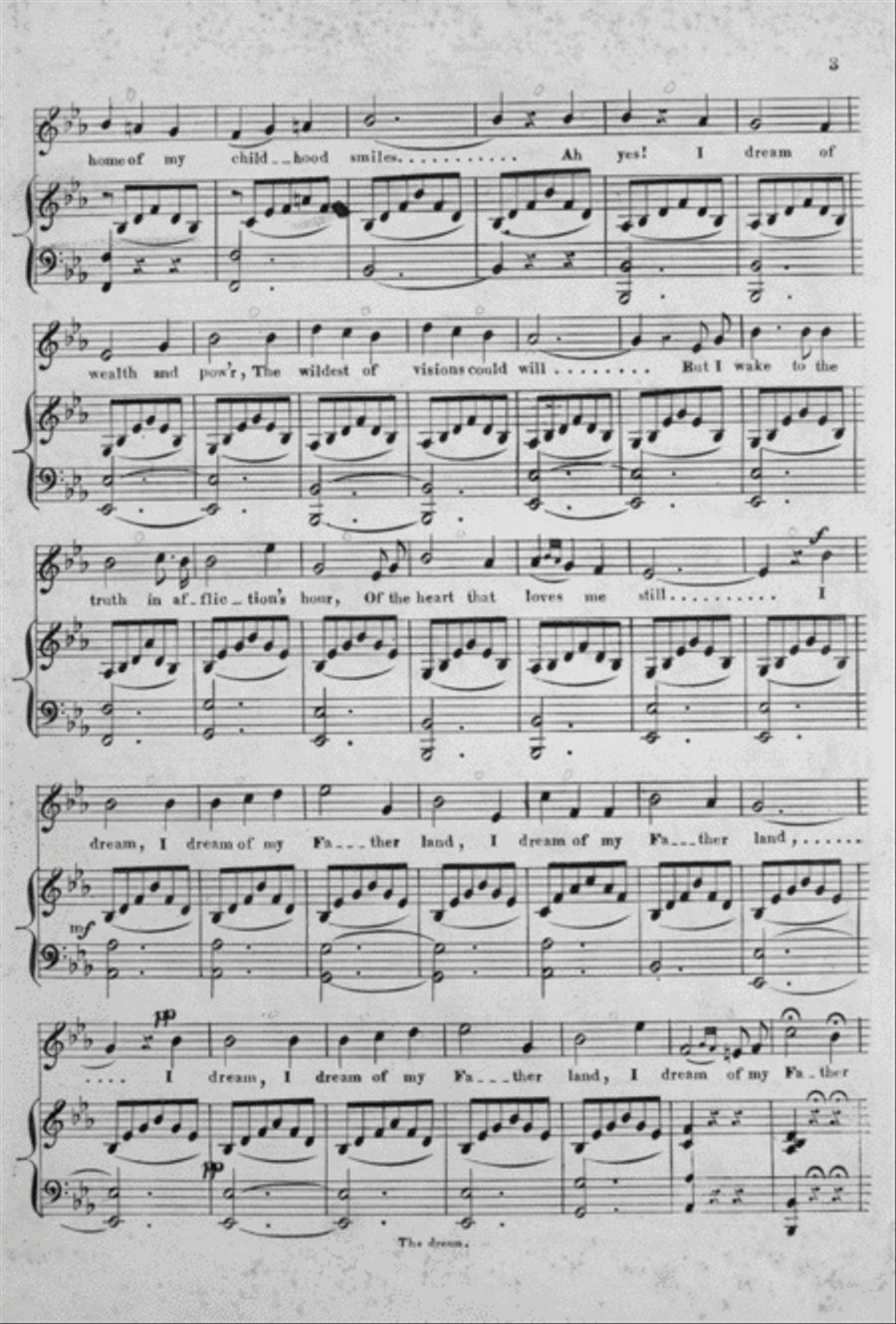 I Dream of My Fatherland Voice scores gallery preview page 3