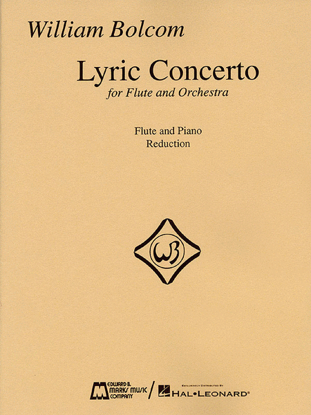 William Bolcom – Lyric Concerto for Flute and Orchestra