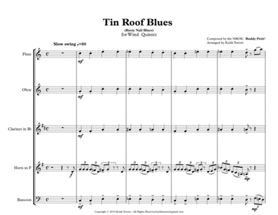Tin Roof Blues for Wind Quintet ''Jazz for 5 Wind Series'' image number null