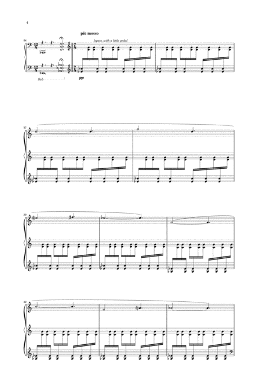 Arbophillia Piano Solo scores gallery preview page 4