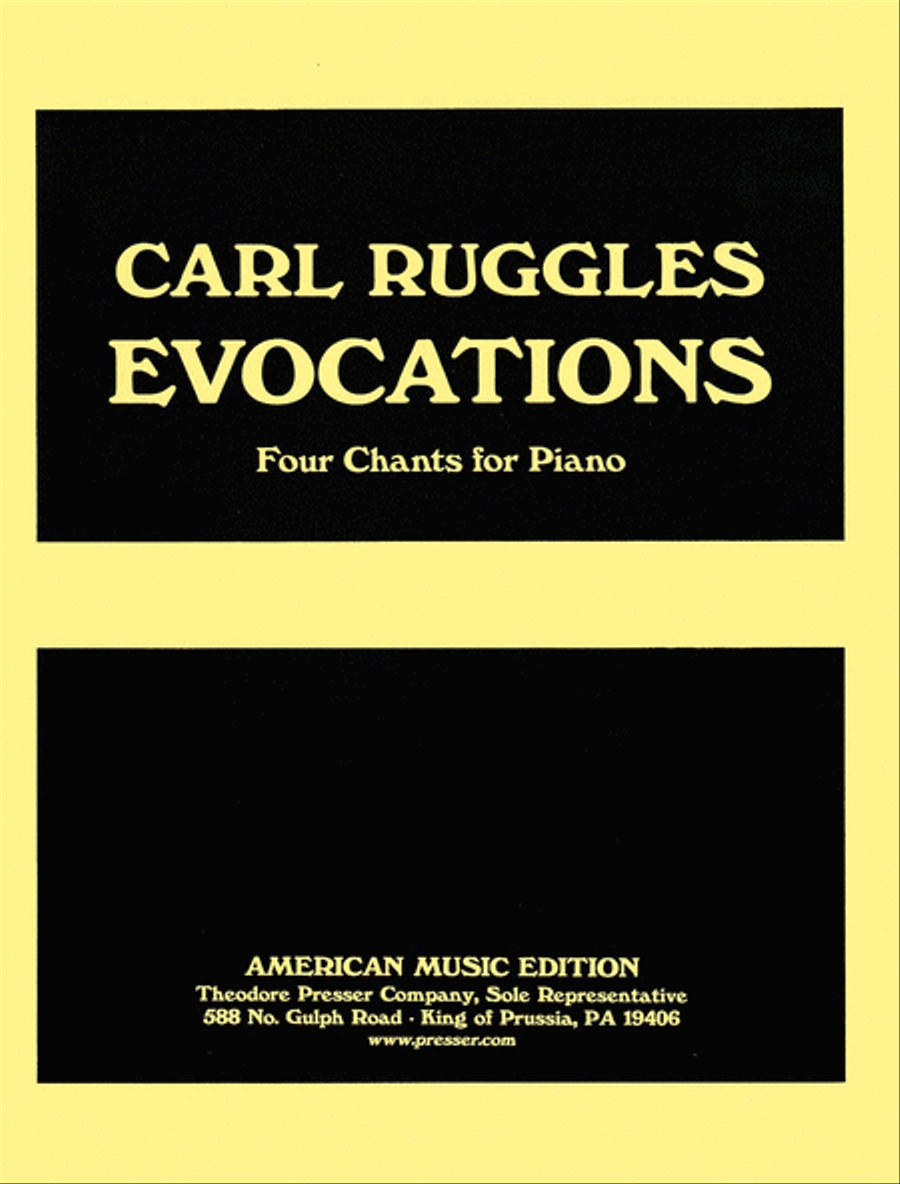 Evocations Chamber Music scores gallery preview page 1