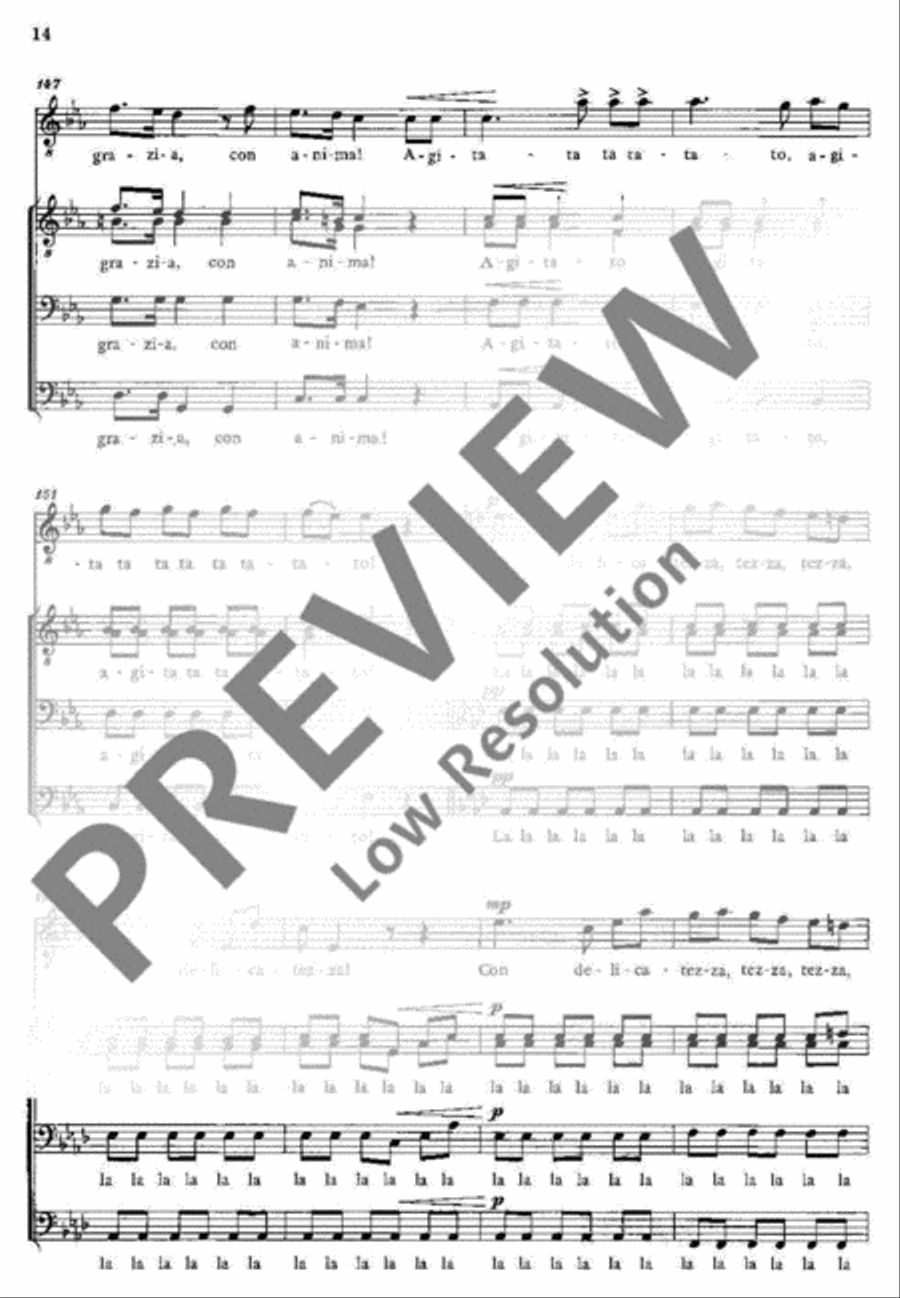 Insalata Italiana TTBB scores gallery preview page 15