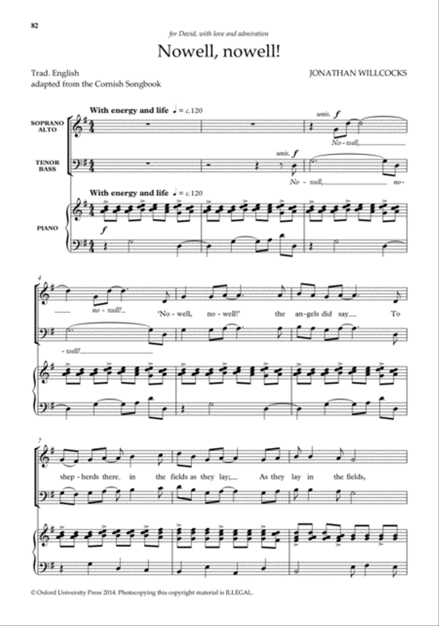 A Celebration in Carols 4-Part scores gallery preview page 12