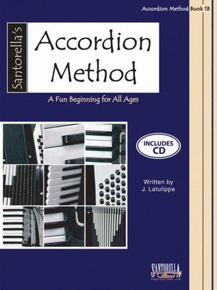 Book cover for Accordion Method Primer 1B Book/CD Acd