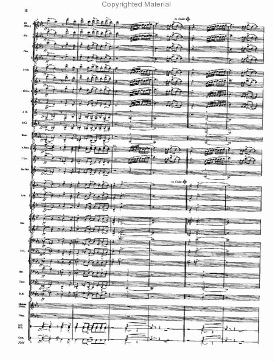 Symphonic Scenario Concert Band scores gallery preview page 11