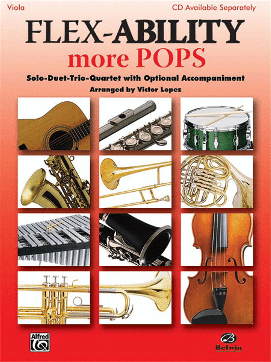 Flex-Ability More Pops -- Solo-Duet-Trio-Quartet with Optional Accompaniment Small Ensemble scores gallery preview page 1