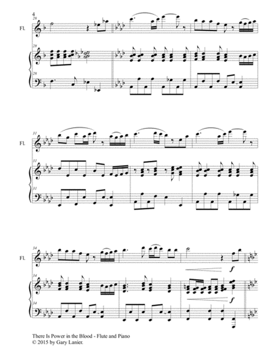THE BLOOD OF JESUS (3 arrangements for Flute and Piano with Score/Parts) image number null