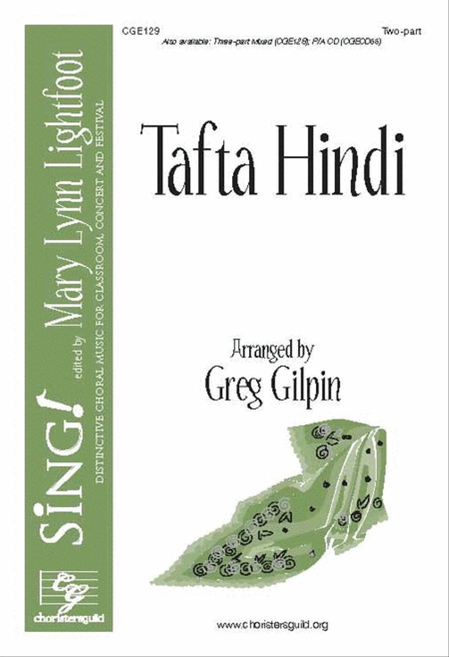 Tafta Hindi (Two-part) 2-Part scores gallery preview page 1
