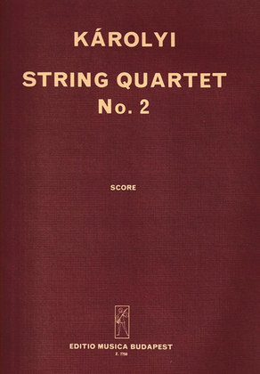 Book cover for Streichquartett Nr. 2