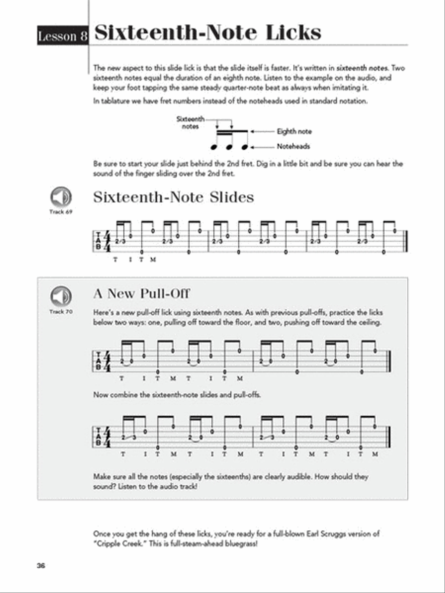 Play Banjo Today! Level One Guitar Tablature scores gallery preview page 5