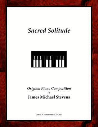 Book cover for Sacred Solitude