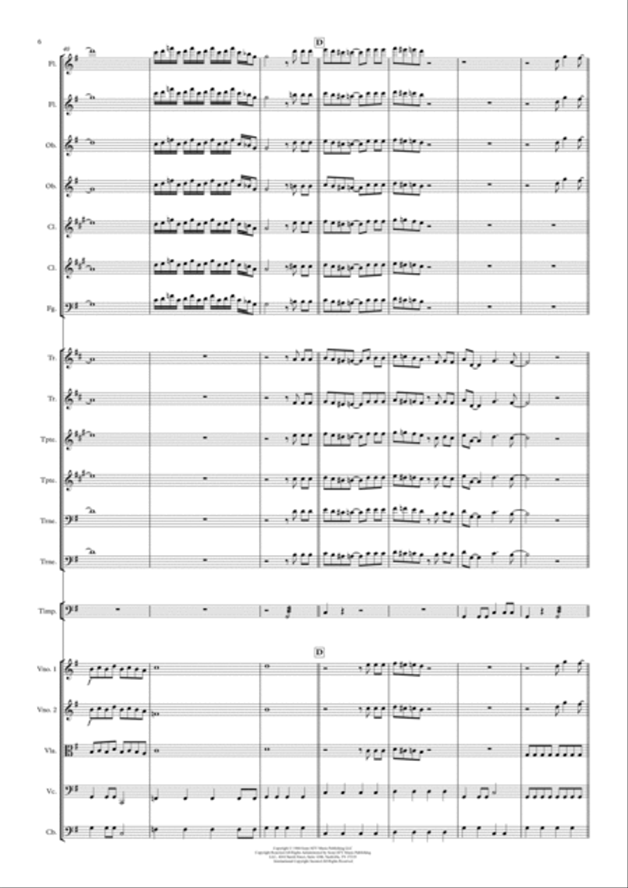 A Hard Day's Night A Hard Day's Night Large Ensemble scores gallery preview page 6