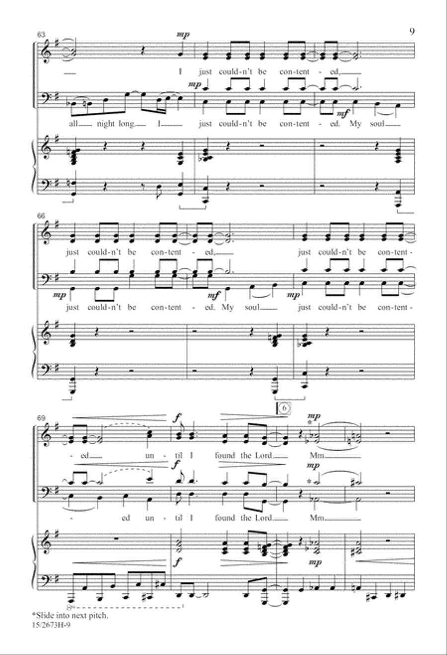 Until I Found the Lord Until I Found the Lord 4-Part scores gallery preview page 9