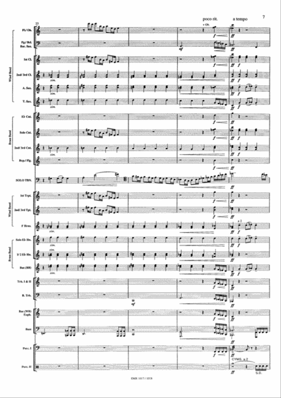 Prelude & Dance Prelude & Dance Brass Band scores gallery preview page 8
