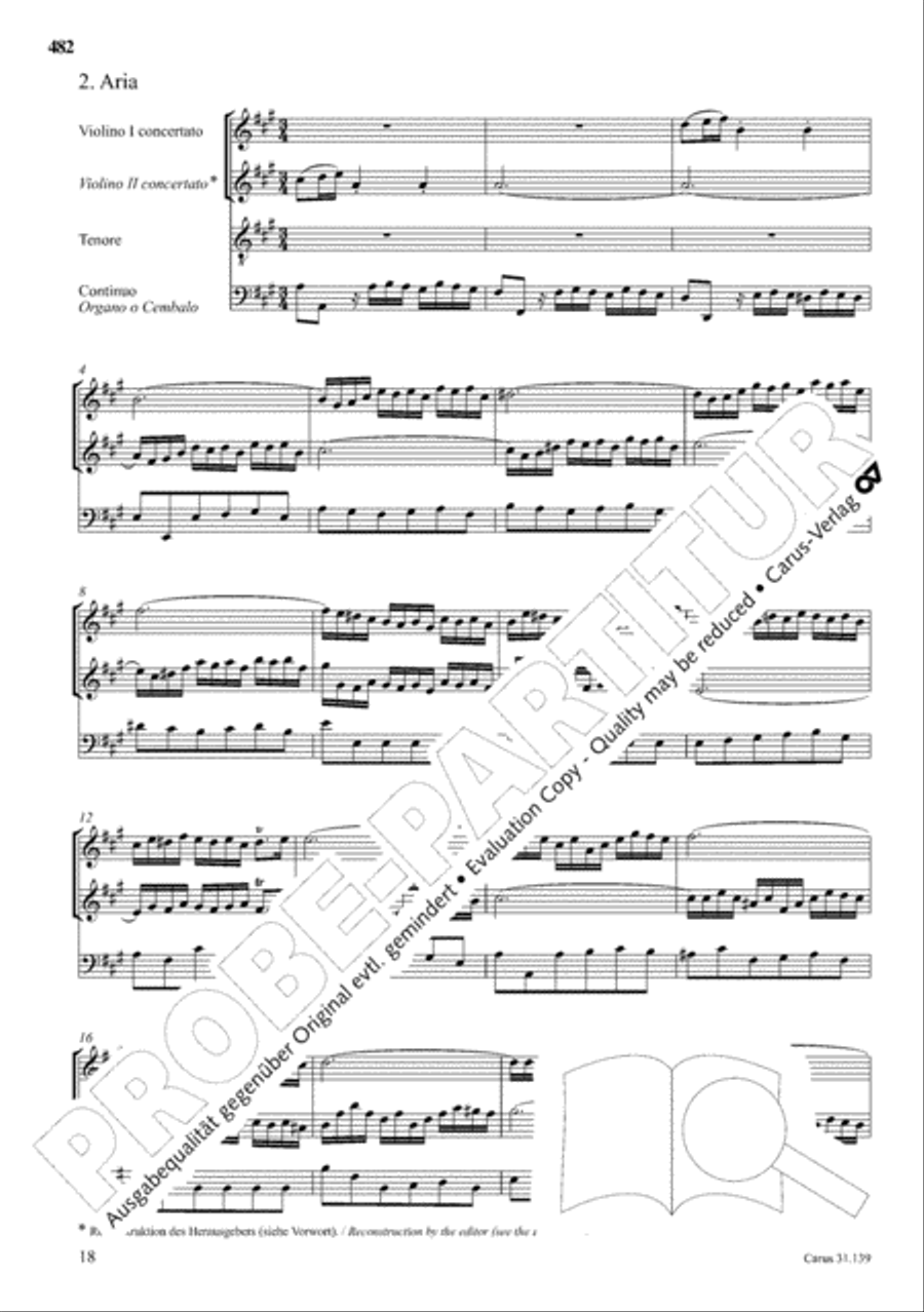 The Complete Sacred Vocal Works (Das geistliche Vokalwerk) Voice scores gallery preview page 483