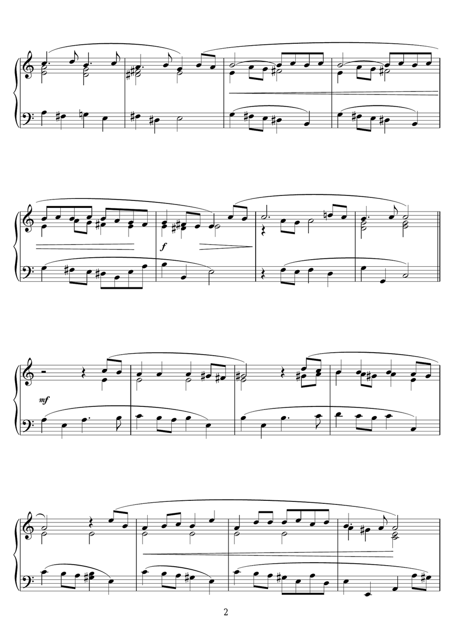 The Island Of Beauty (From 'Belle') Piano Solo scores gallery preview page 2