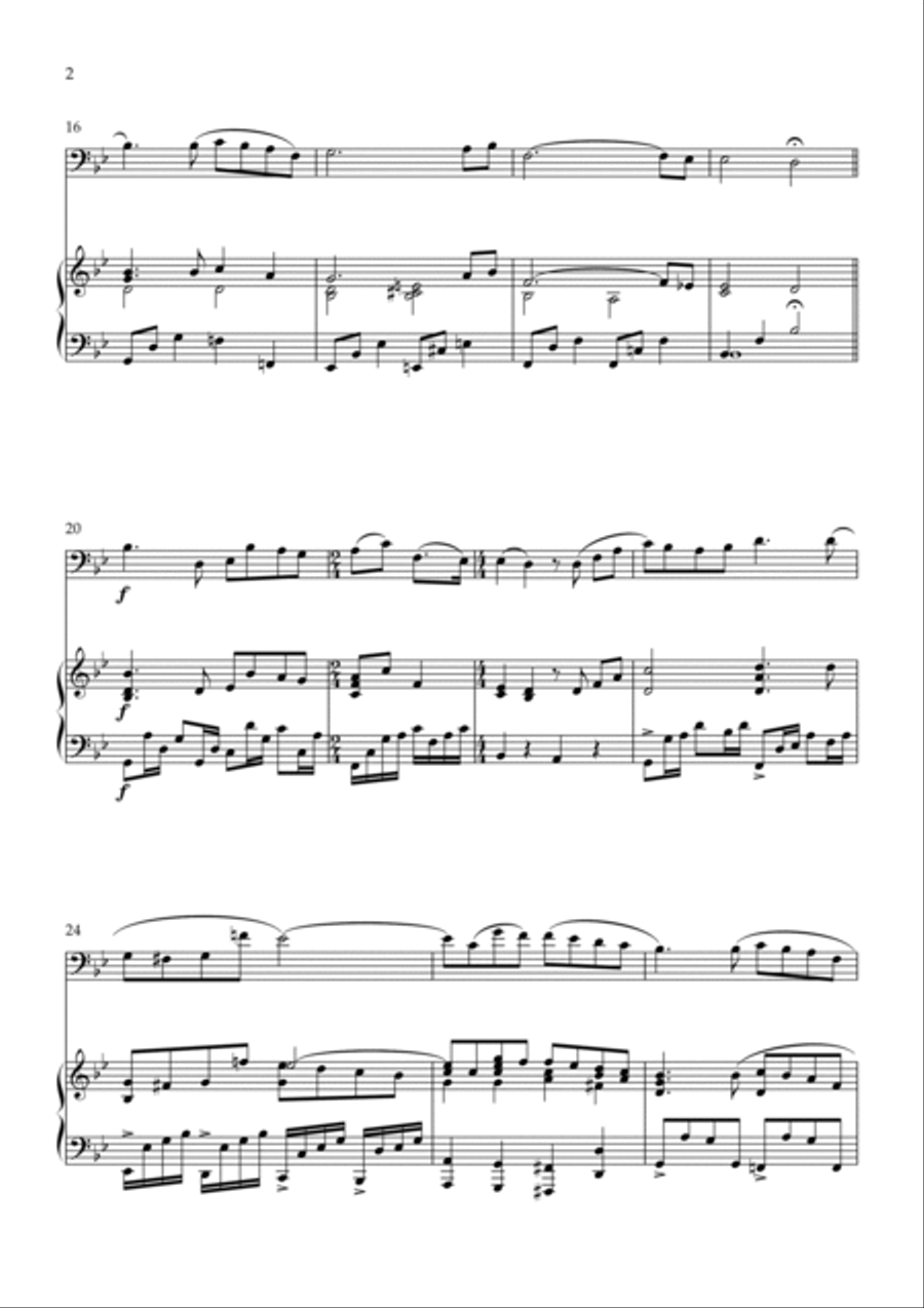Love Theme (tema D'amore) Piano scores gallery preview page 2