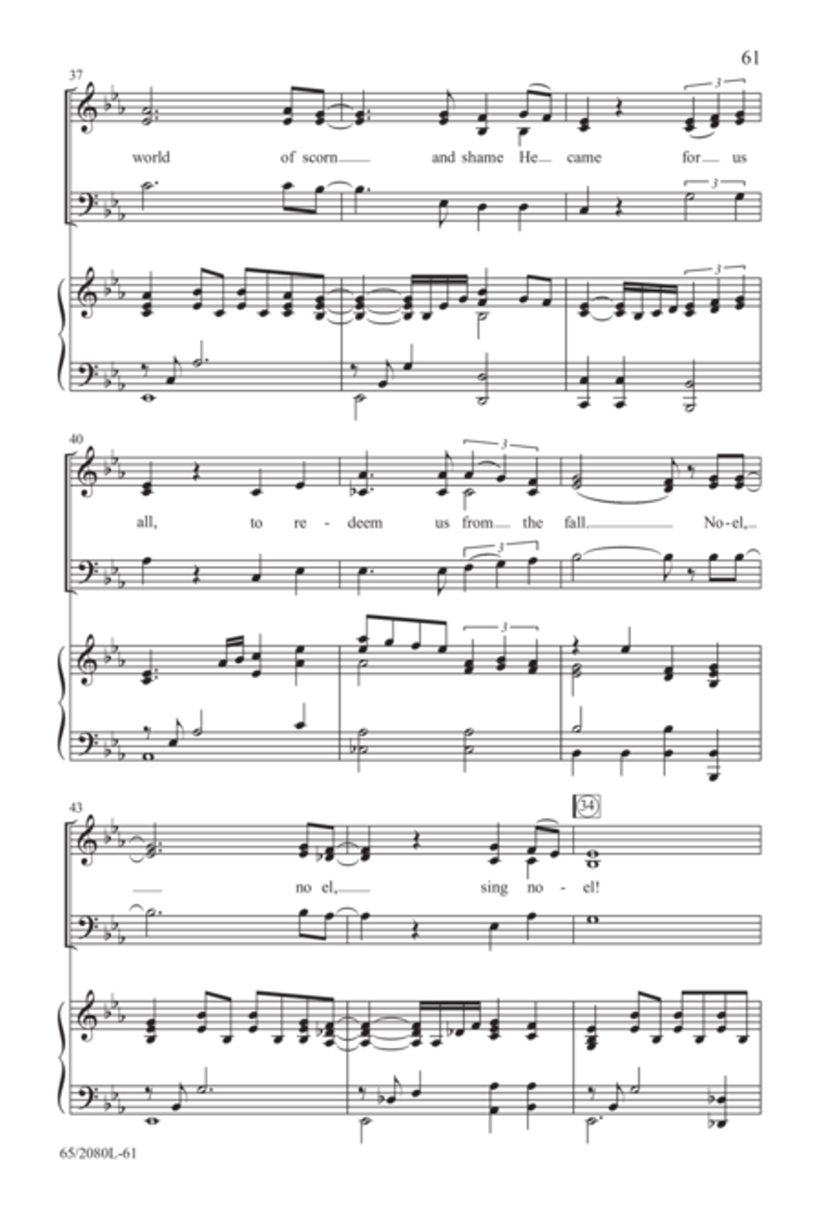 A Noel Celebration 3-Part scores gallery preview page 36